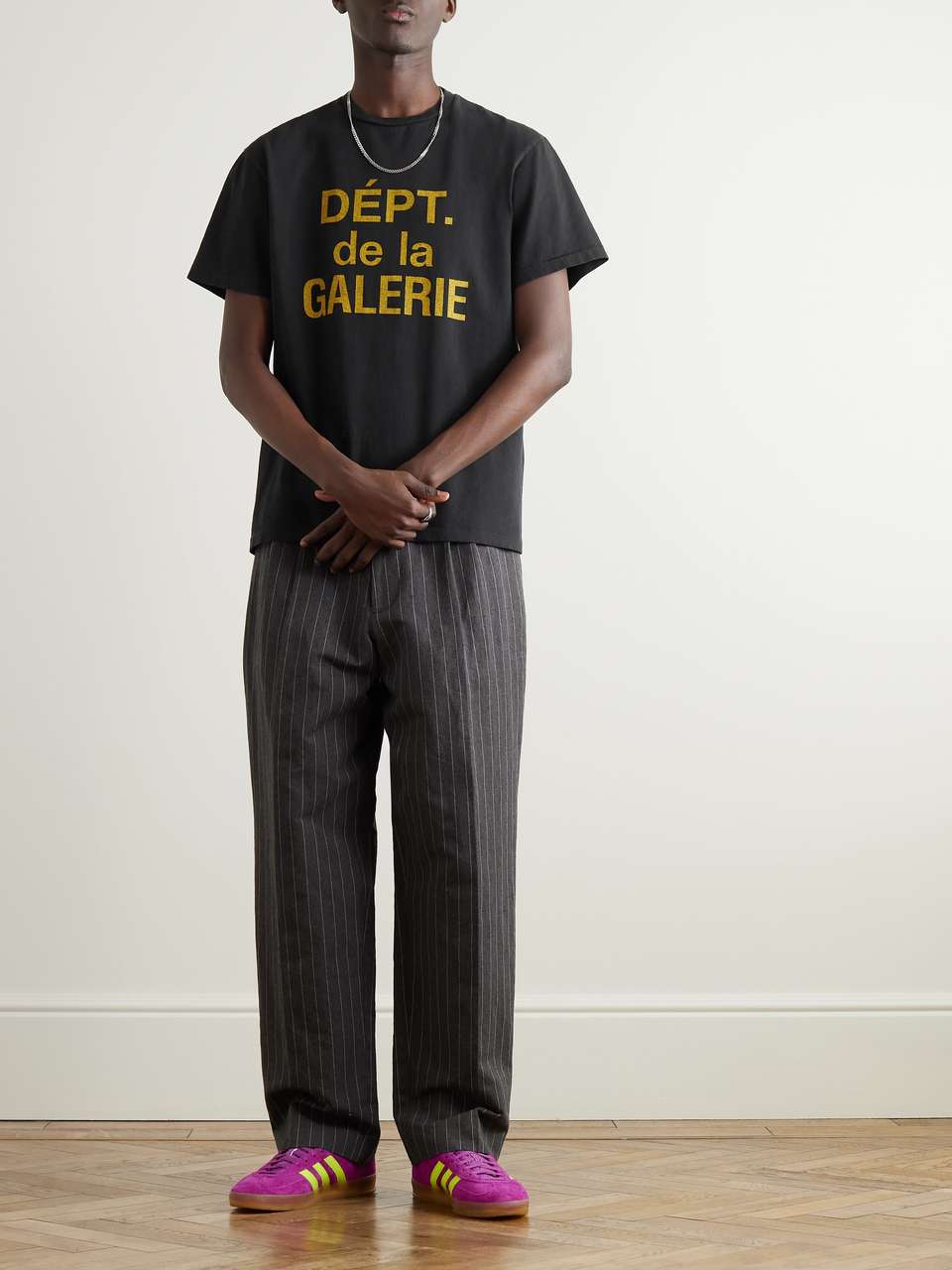 GALLERY DEPT. Logo-Print Cotton-Jersey T-Shirt