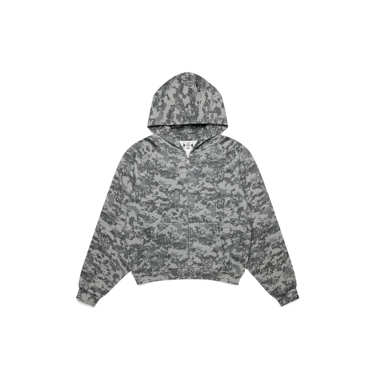 Mertra Glitch Hood (Dark Grey)