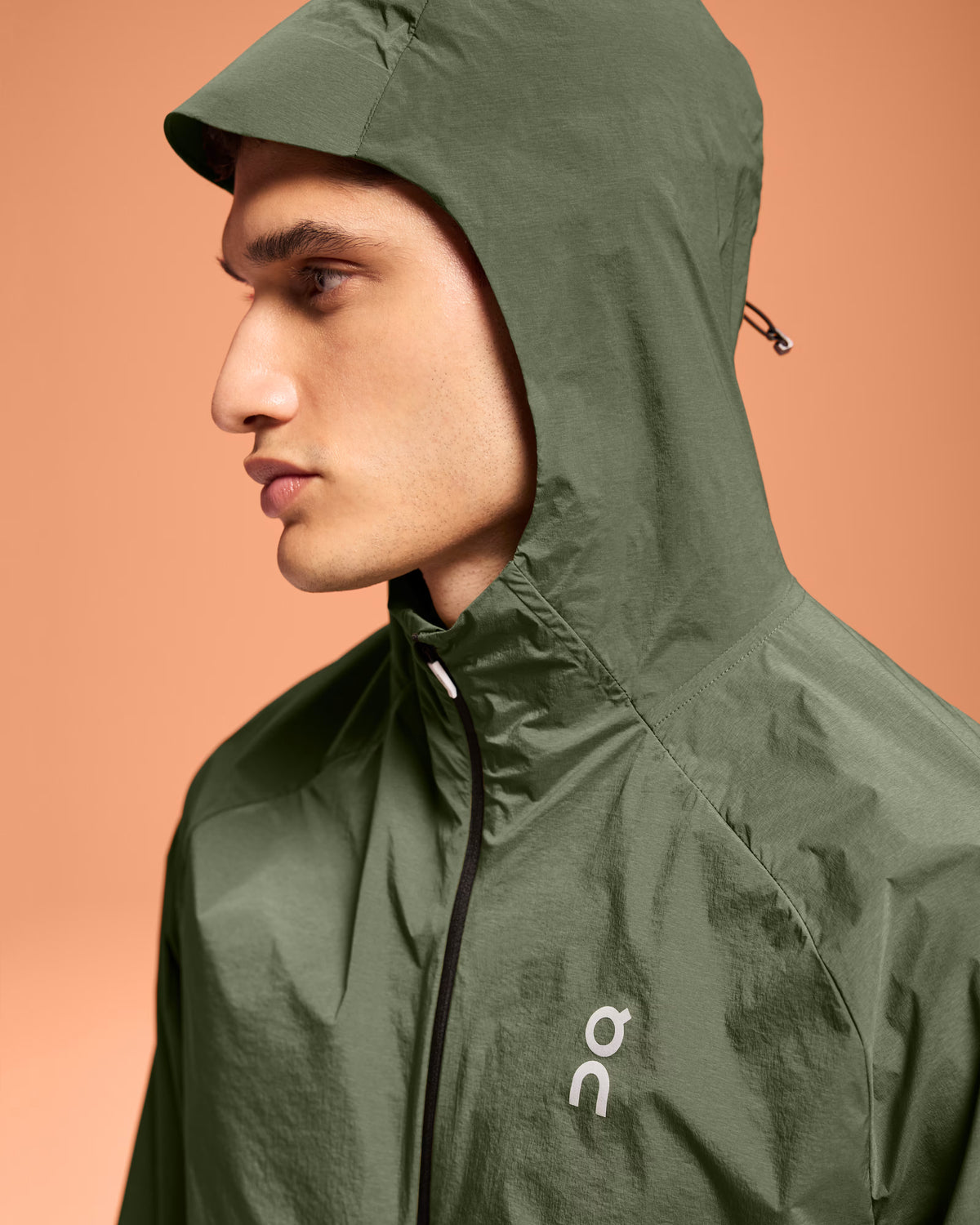 On Running Core Hooded Jacket - Taiga Green