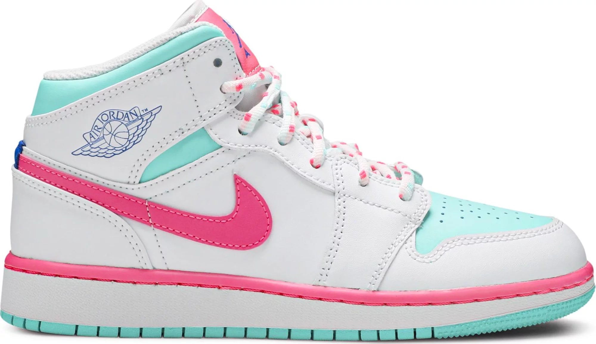 Air Jordan 1 Mid GS 'Digital Pink'