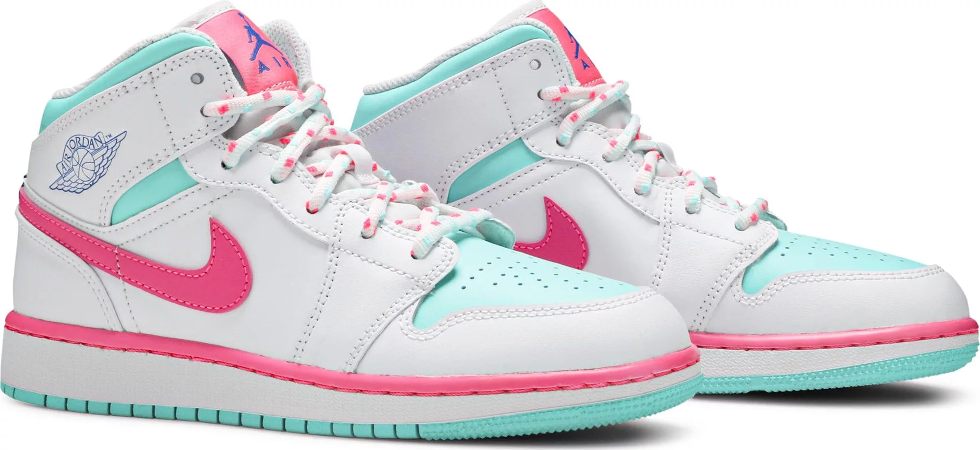 Air Jordan 1 Mid GS 'Digital Pink'