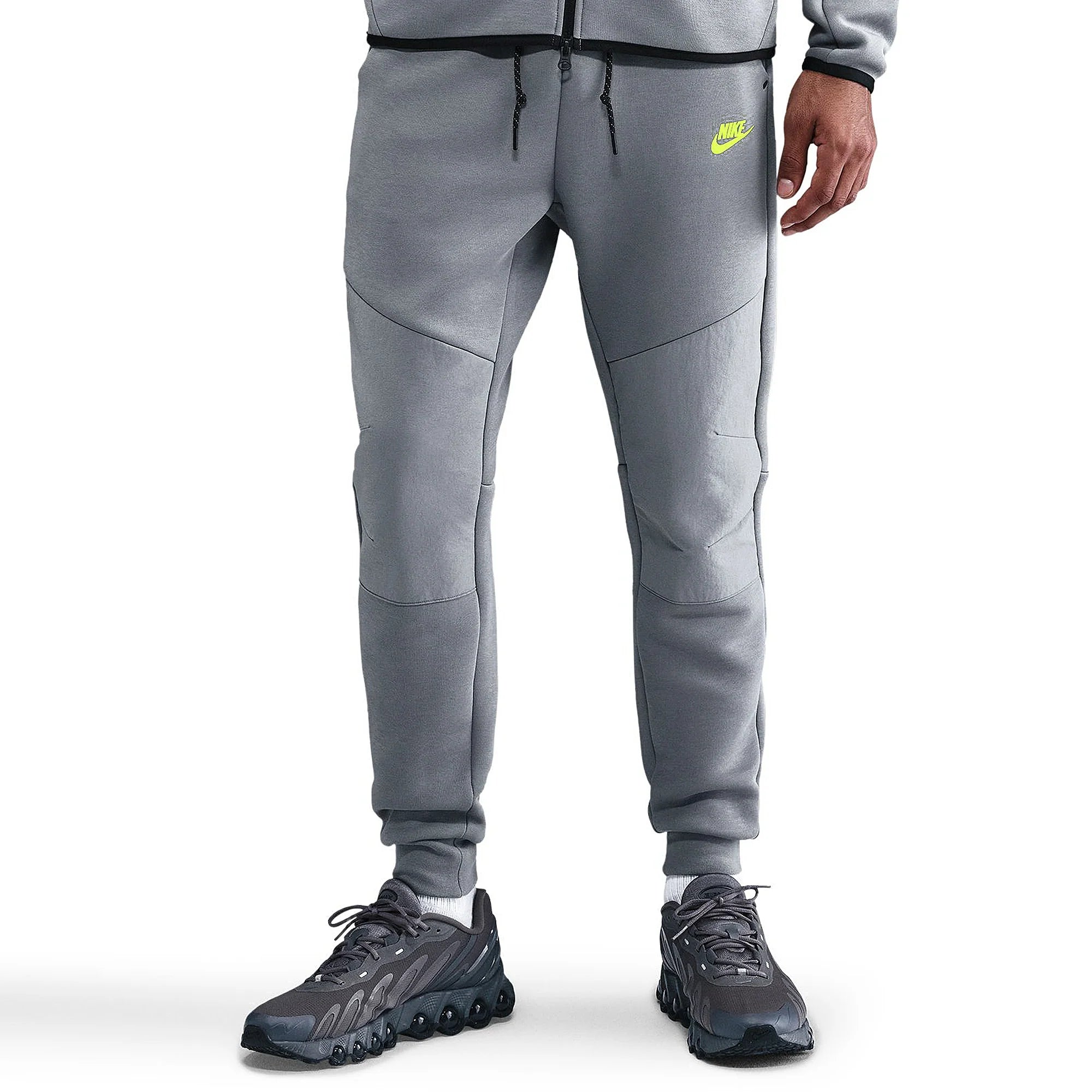 Nike Tech Fleece Joggers Cool Grey/Volt 2025