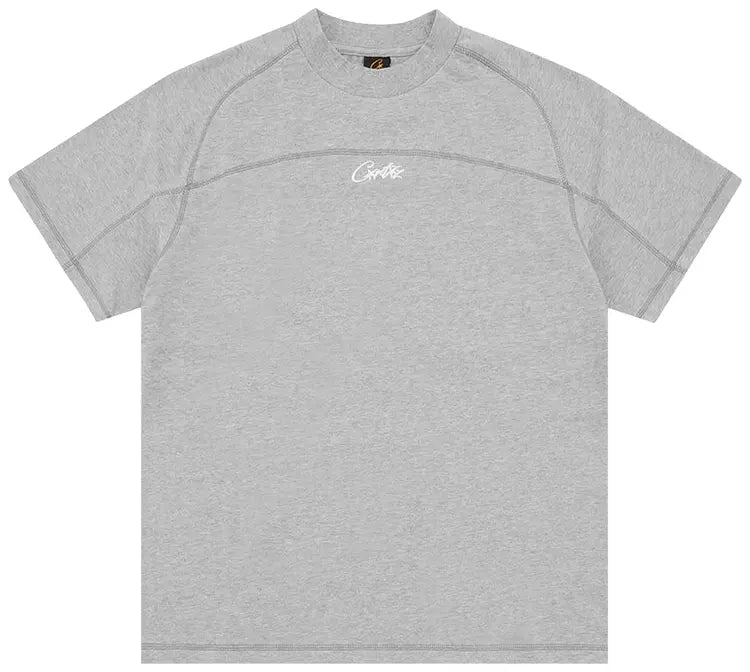 Corteiz RTW HMP Panel T-Shirt - Grey