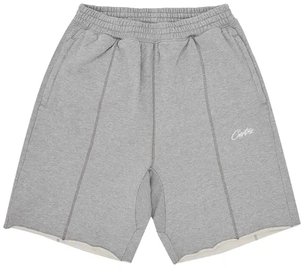 CORTEIZ HMP RAW HEM SHORTS - HEATHER GREY