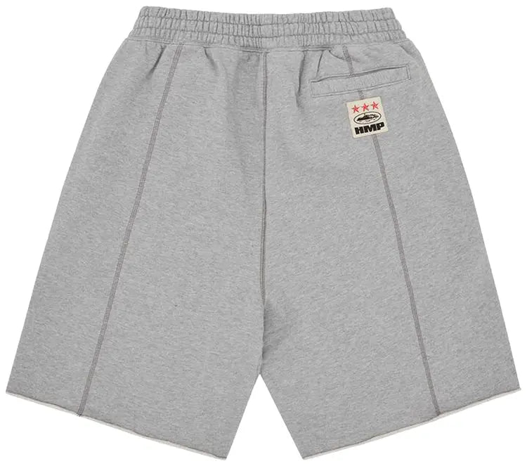 CORTEIZ HMP RAW HEM SHORTS - HEATHER GREY