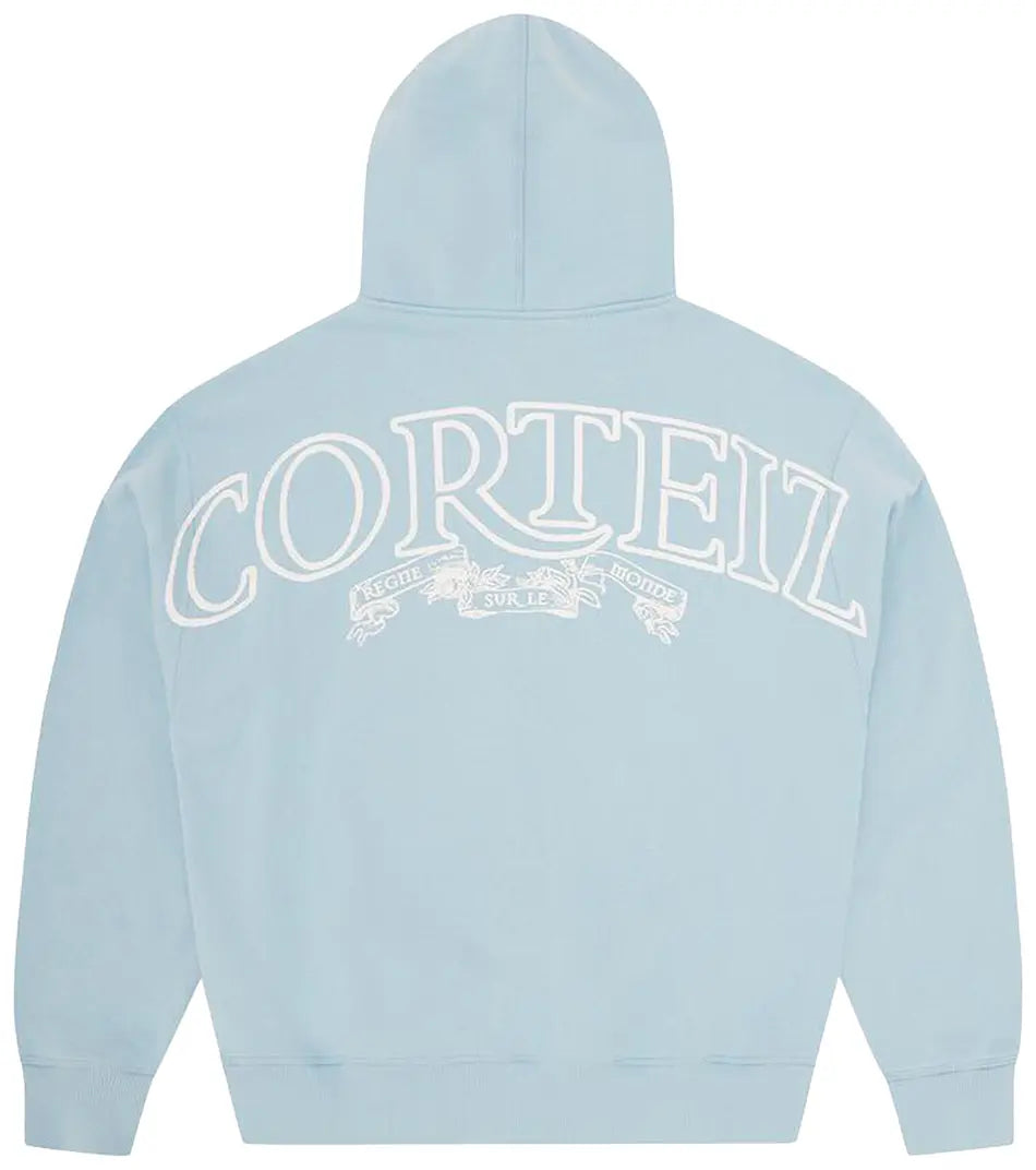 Corteiz Superior Royale Full-Zip Hoodie & Joggers Set - Baby Blue