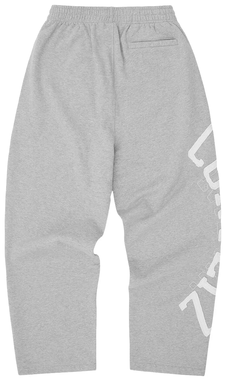 Corteiz Lundun Stitch Open Hem Sweatpant 'Heather Grey'