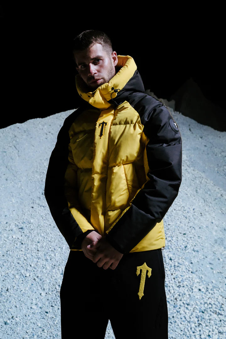 IRONGATE ARCH PUFFER JACKET AW23 - YELLOW/BLACK