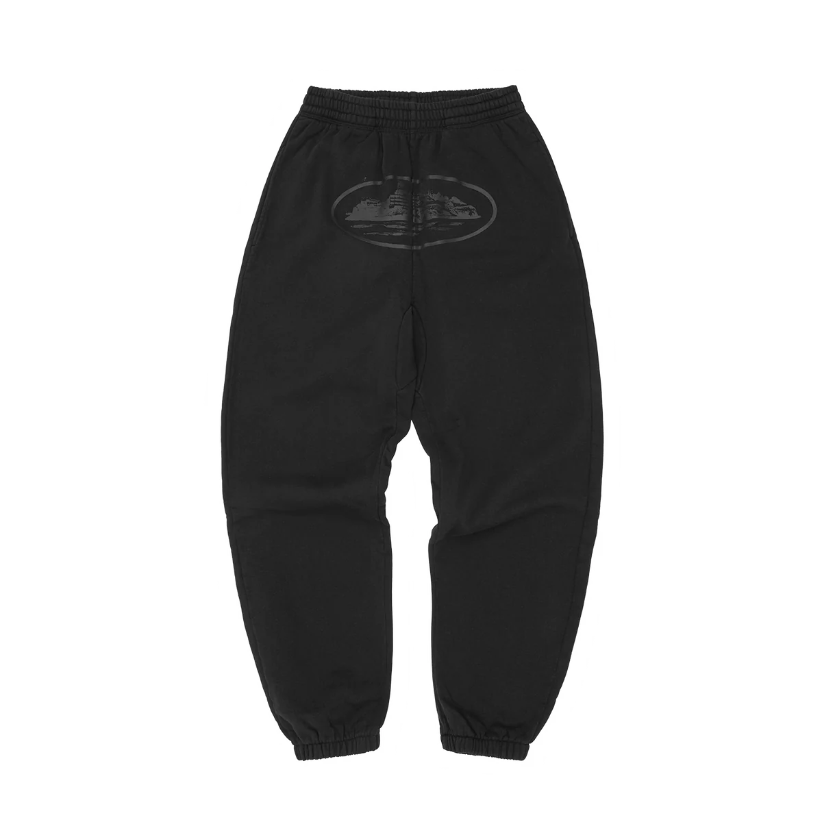 Corteiz ALCATRAZ SWEATPANT [BLACK / BLACK]