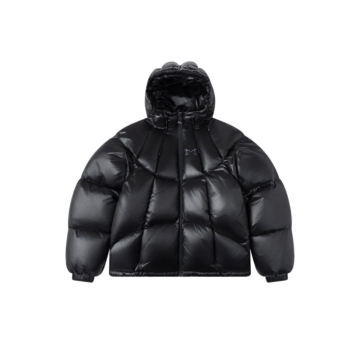 MERTRA GRID PUFFER JACKET (BLACK)