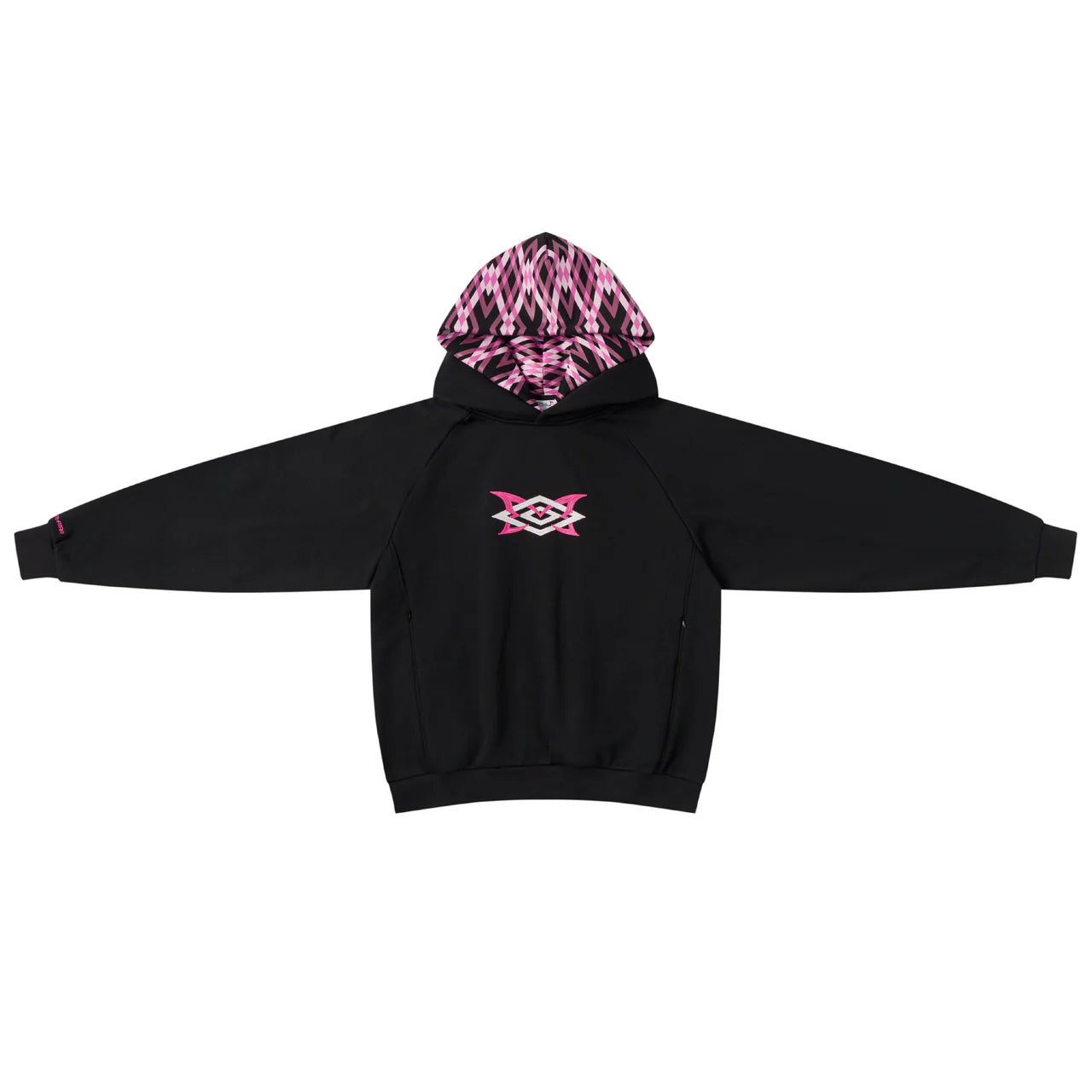 Mertra x Umbro Warm Up Hood (Black/Pink)