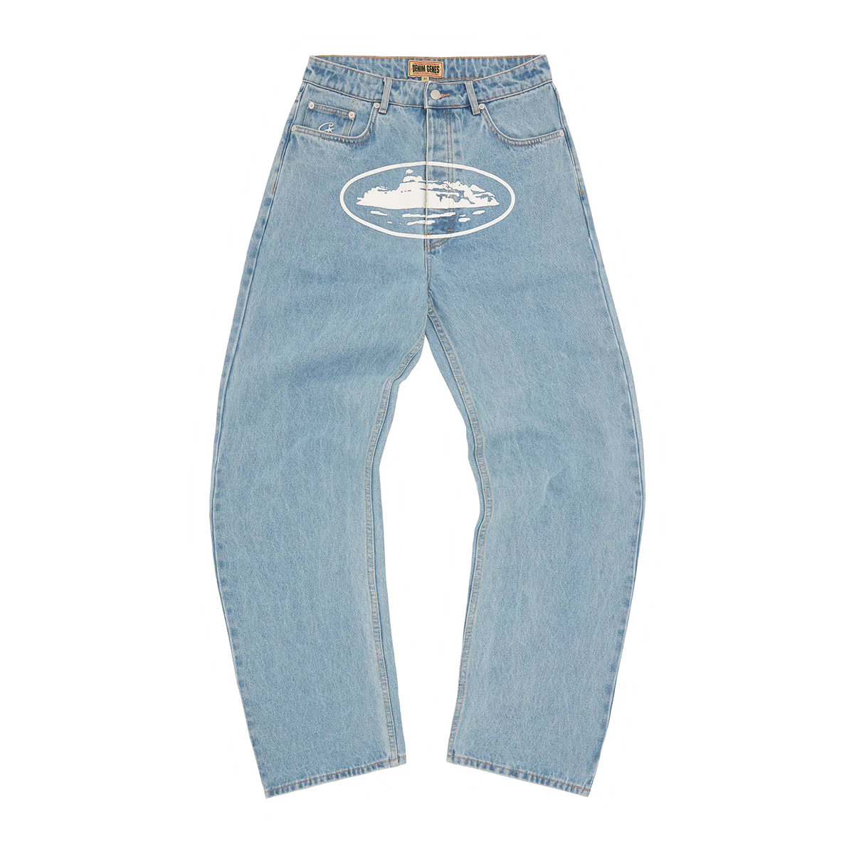 Corteiz ISLAND BAGGY JEANS [STONEWASH]