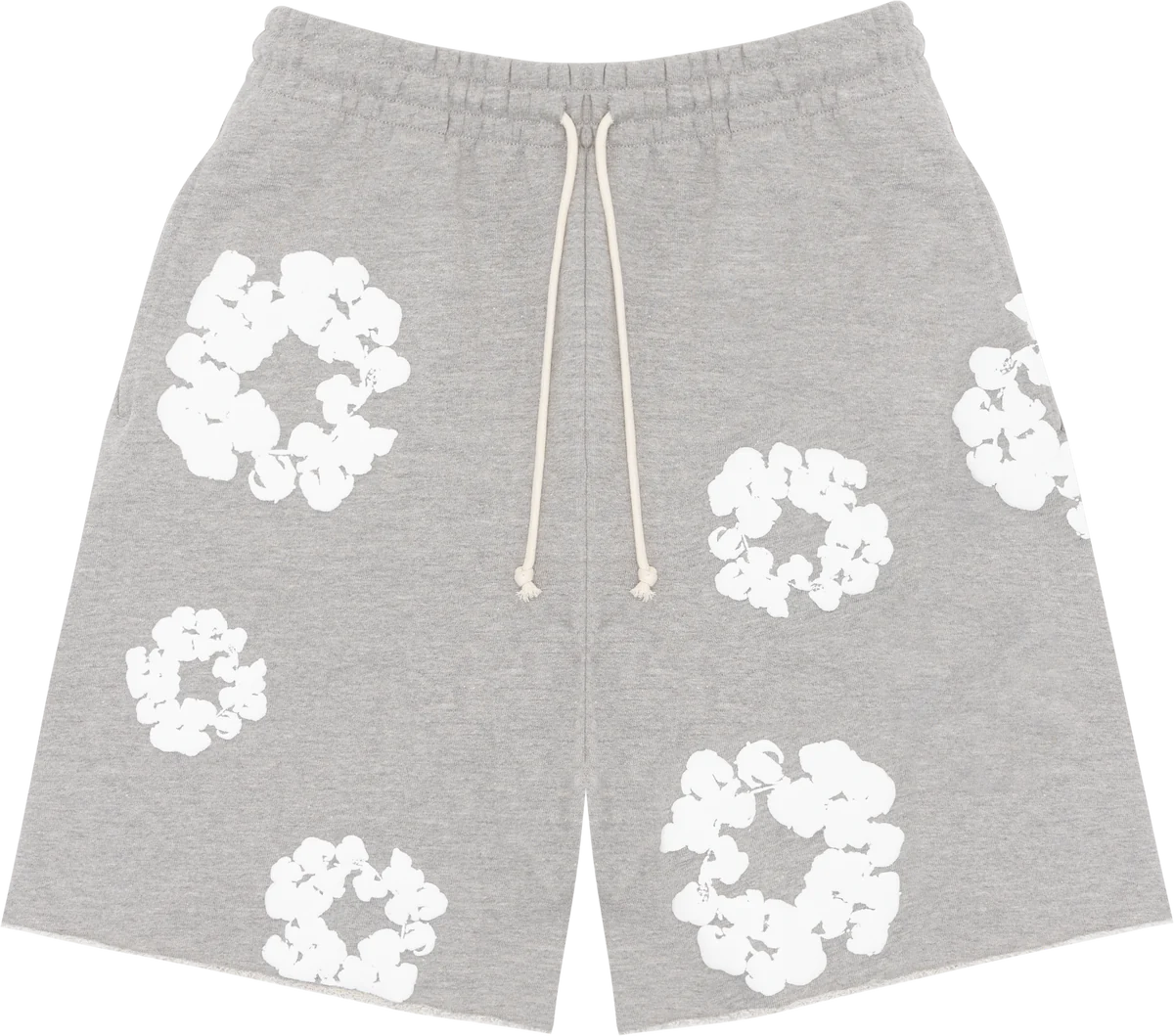 Denim Tears The Cotton Wreath Grey Shorts