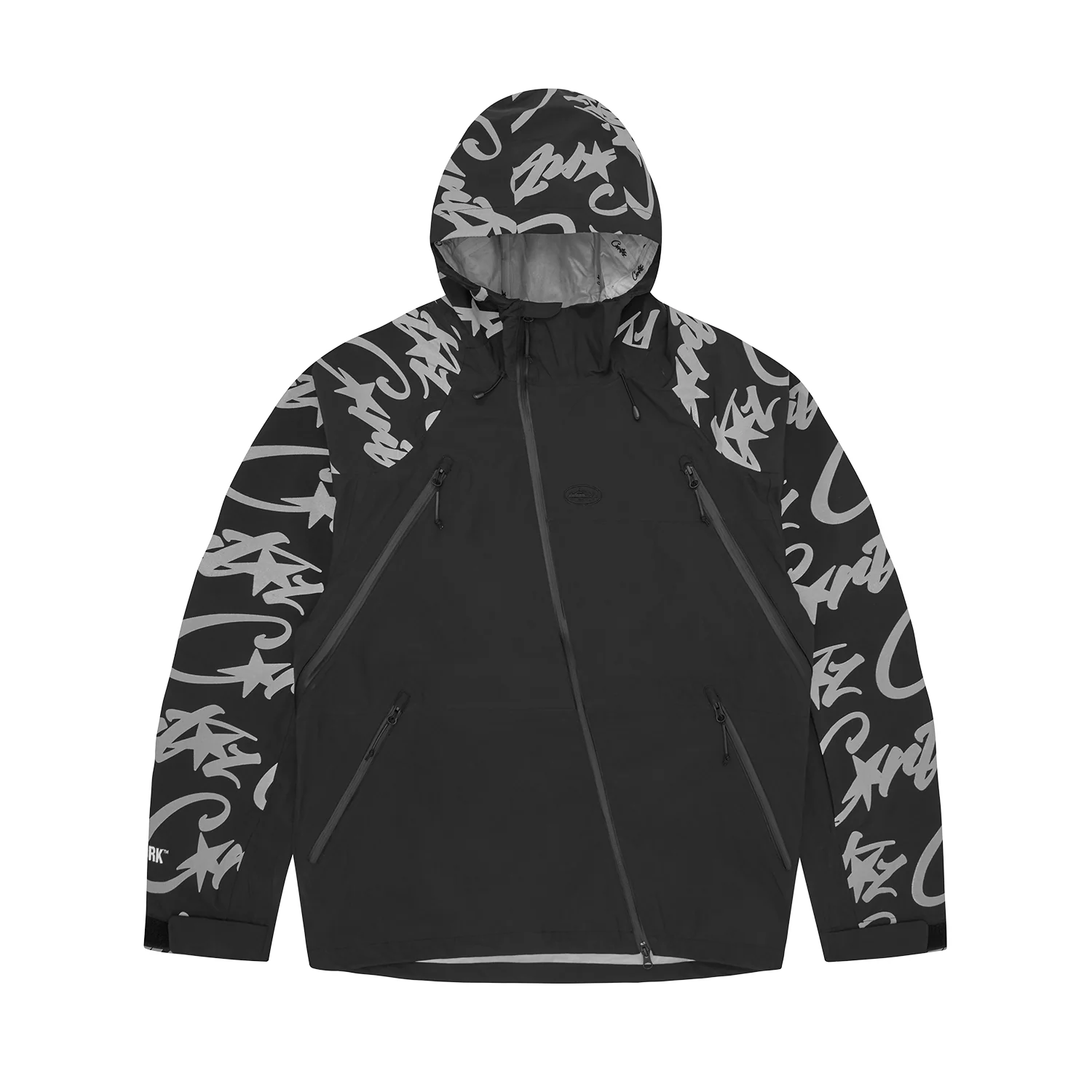 Corteiz Elitework Shell Jacket V2 Black