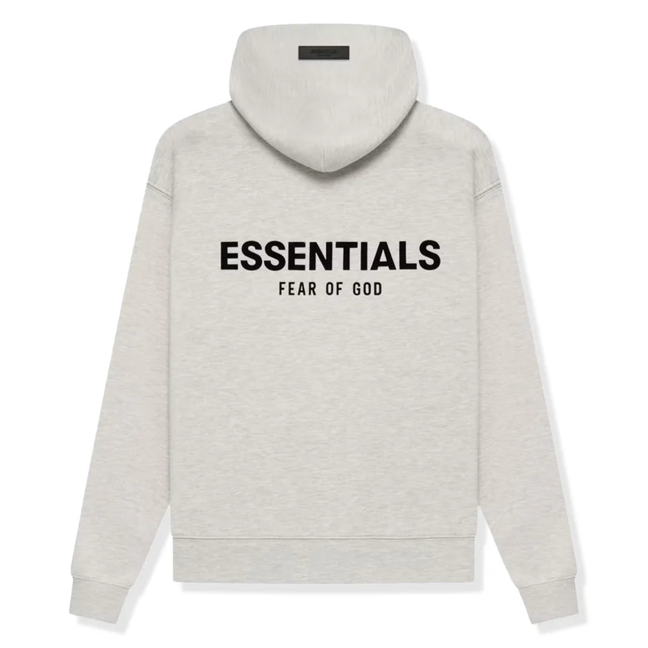 FEAR OF GOD ESSENTIALS LIGHT HEATHER OATMEAL TRACKSUIT (SS22)