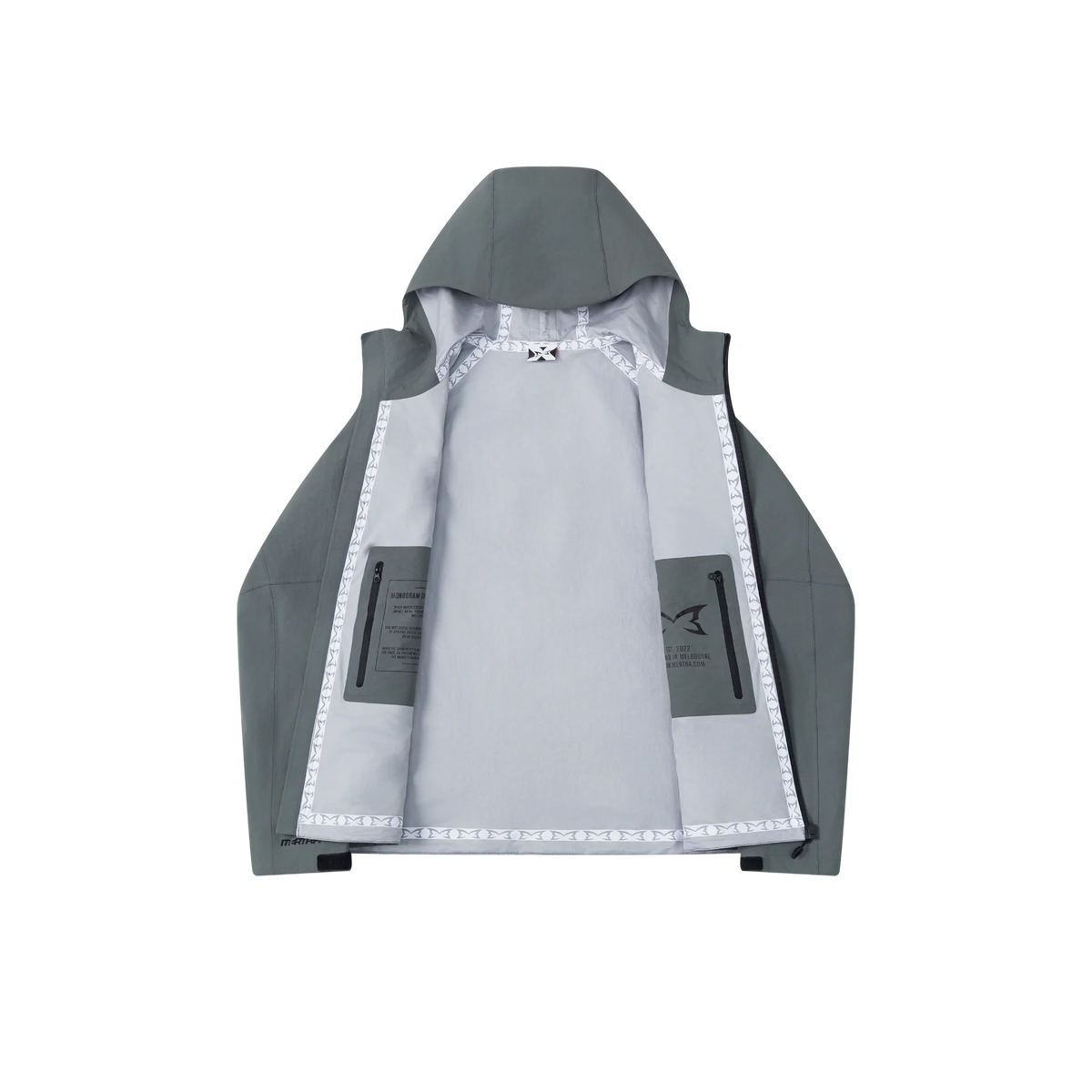 MERTRA MONOGRAM SHELL JACKET 2.0 (GREY)