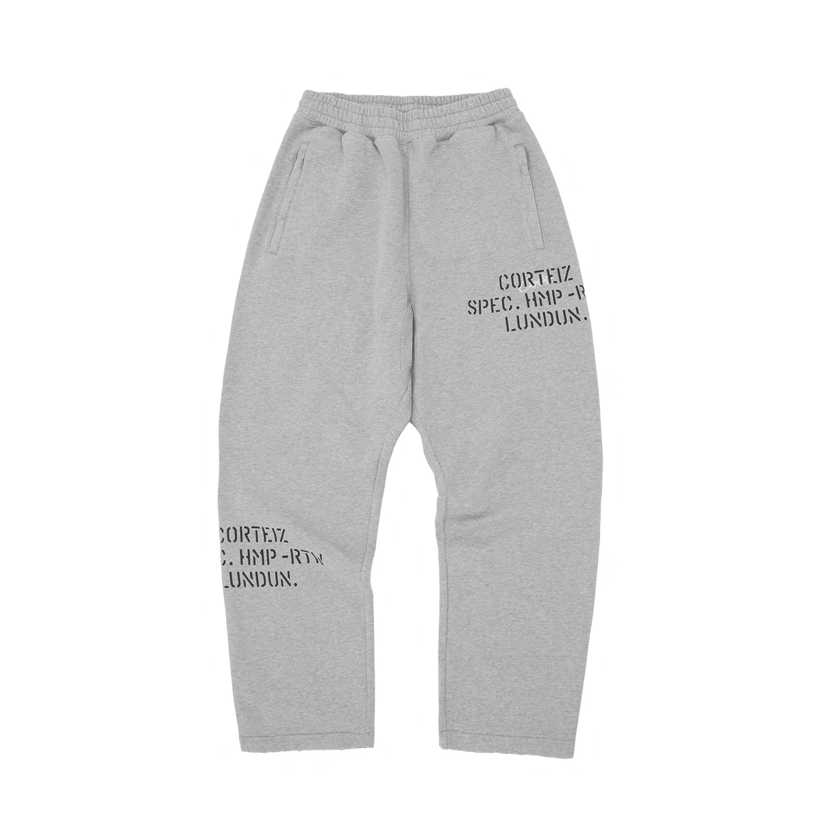 Corteiz HMP STENCIL OPEN HEM SWEATPANT [LIGHT HEATHER]