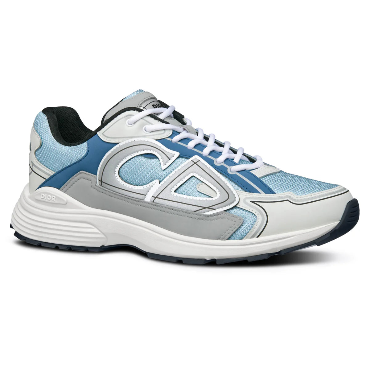 Dior B30 Mesh Light Blue/Grey Trainer