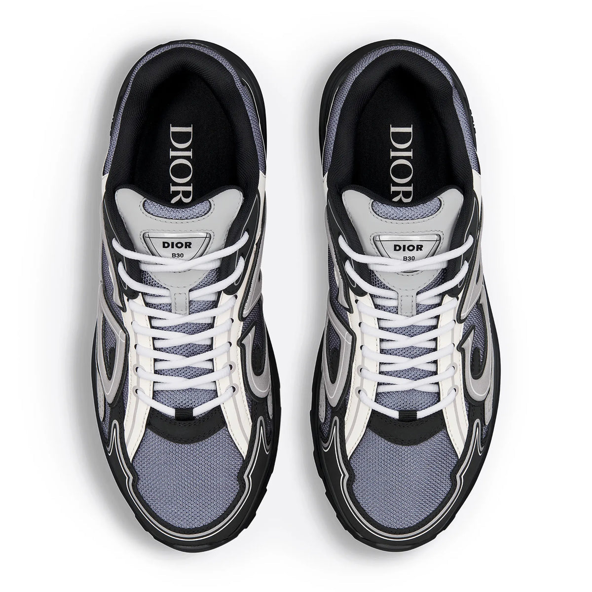 Dior B30 Mesh Blue White Black Grey Trainer