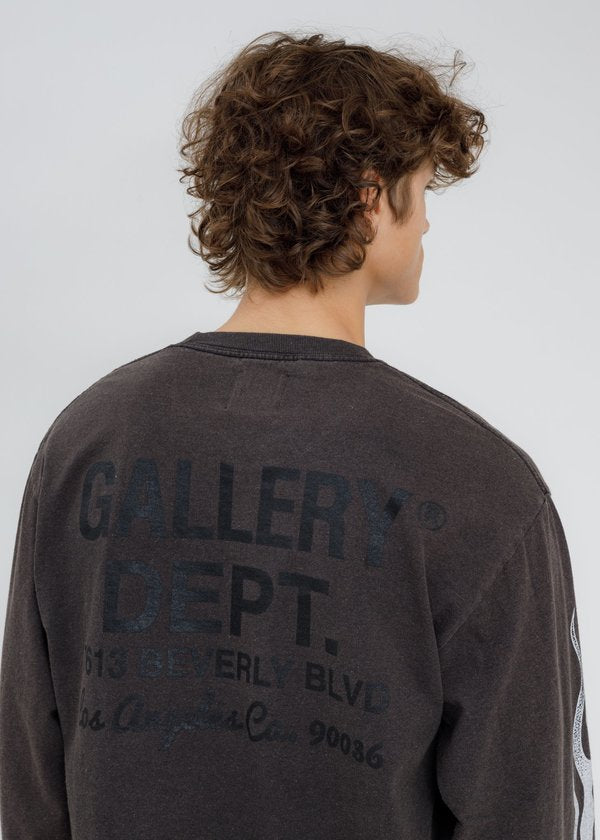 Gallery dept flames long sleeve t newest shirt