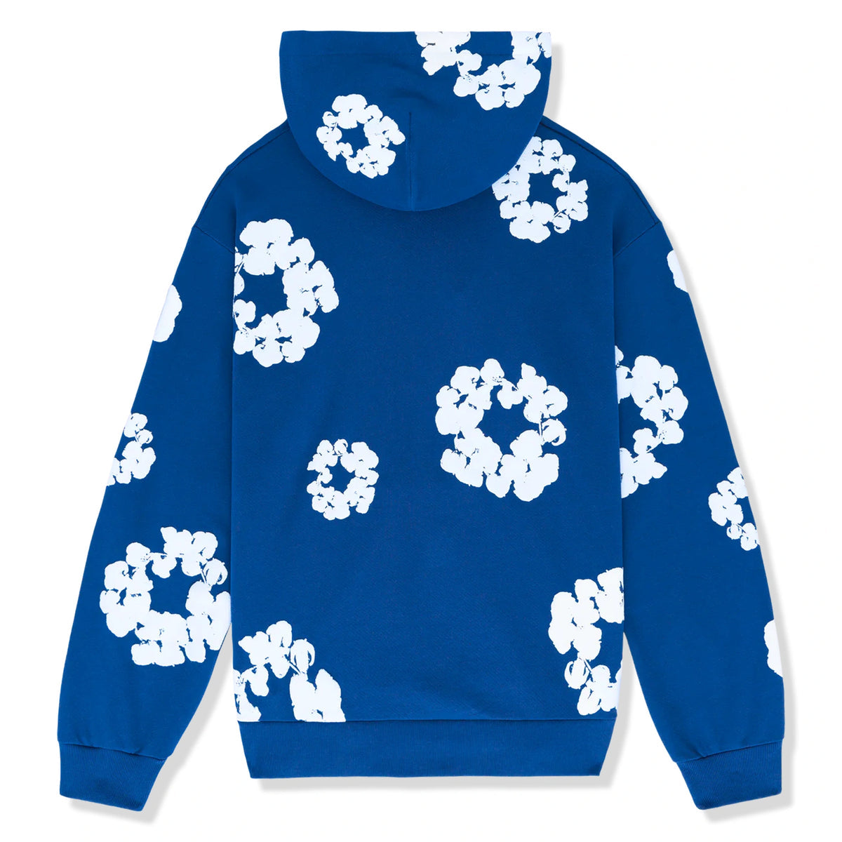 Denim Tears The Cotton Wreath Blue Hoodie