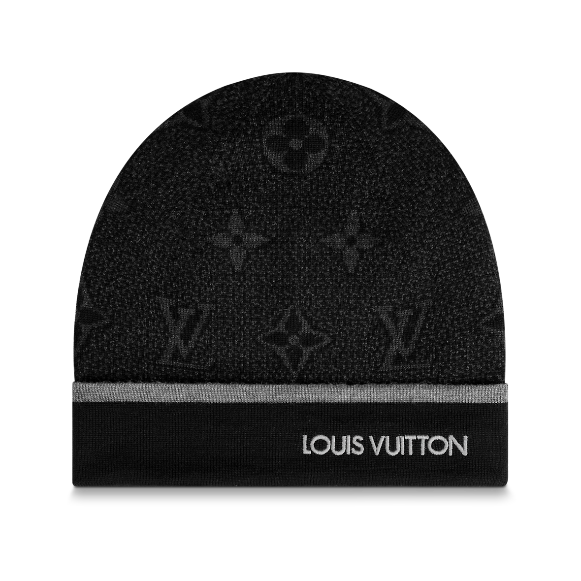 Louis Vuitton Monogram Eclipse beanie