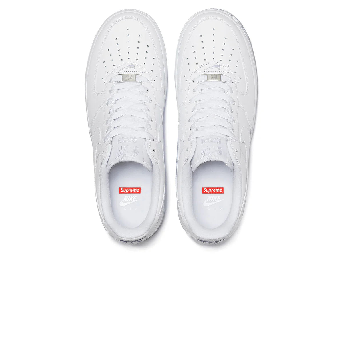 NIKE AIR FORCE 1 LOW SUPREME WHITE