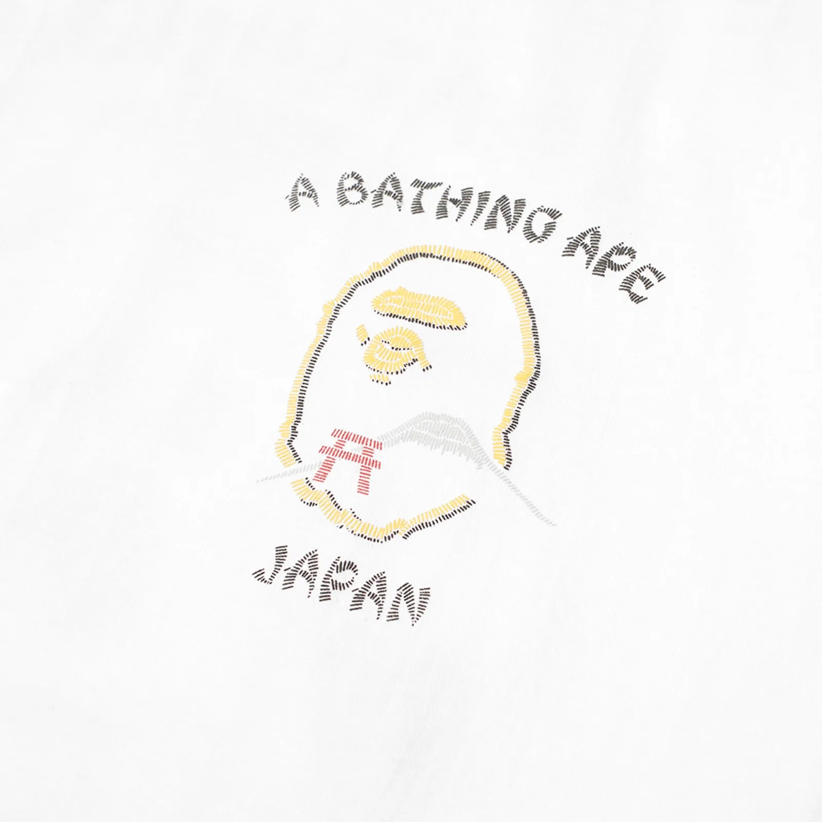 BAPE JAPAN SOUVENIR TEE
WHITE