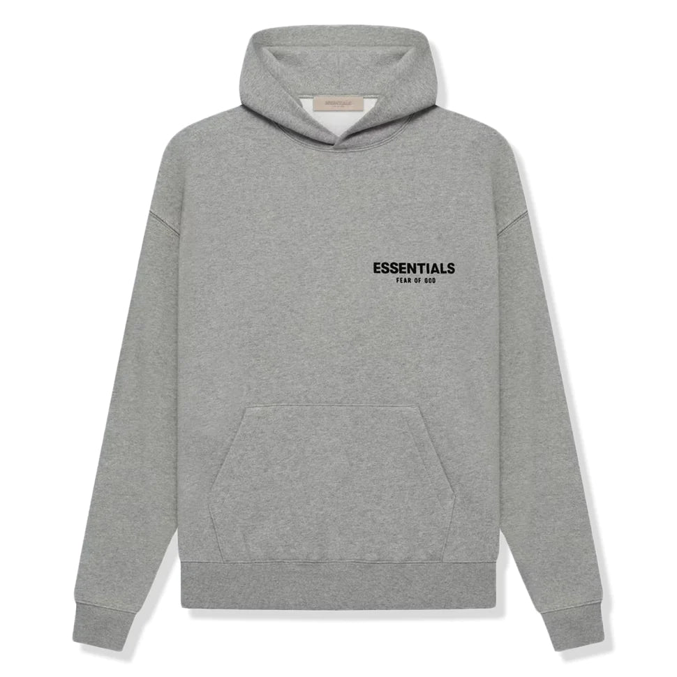 FEAR OF GOD ESSENTIALS DARK OATMEAL HOODIE (SS22)