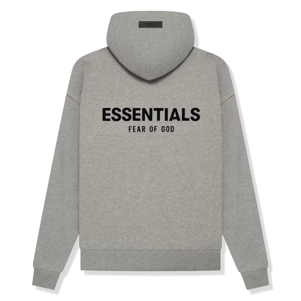 FEAR OF GOD ESSENTIALS DARK OATMEAL HOODIE (SS22)