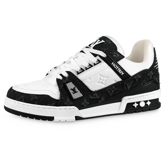Louis Vuitton x Nigo x Human Made LV Trainer Sneakers - Black Sneakers,  Shoes - LVNOU20262