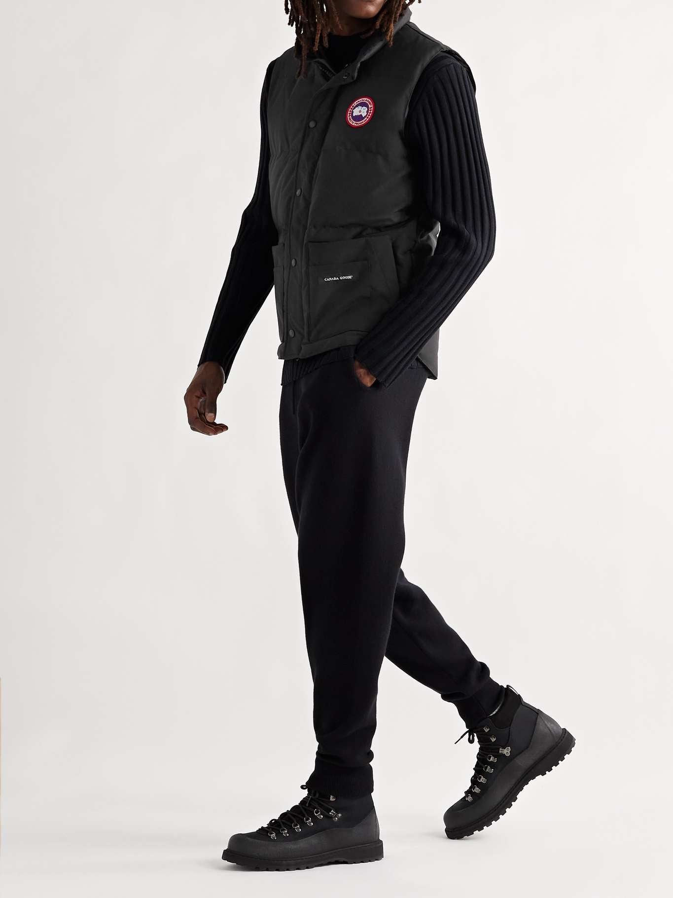 Canada goose gilet black online