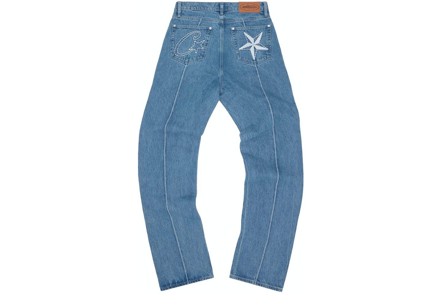 Corteiz C-Star Denim Jeans
Blue
