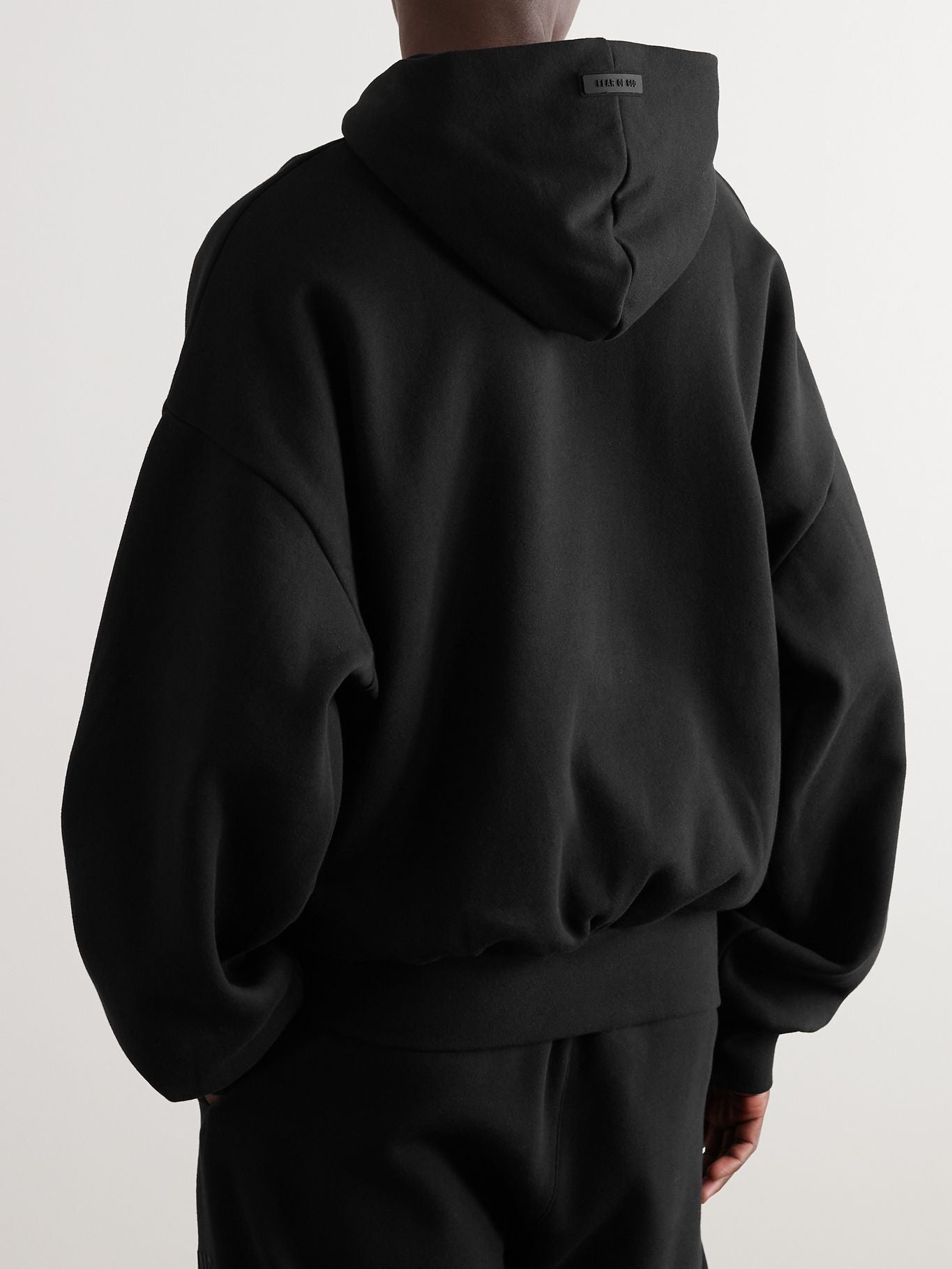 Fear Of God Essentials Black Hoodie (SS23)