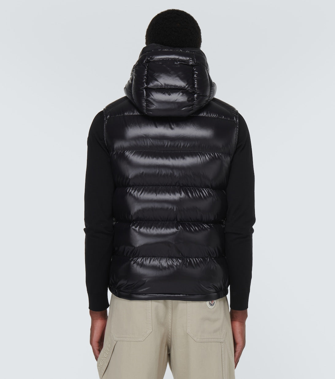 MONCLER BORMES GILET - BLACK