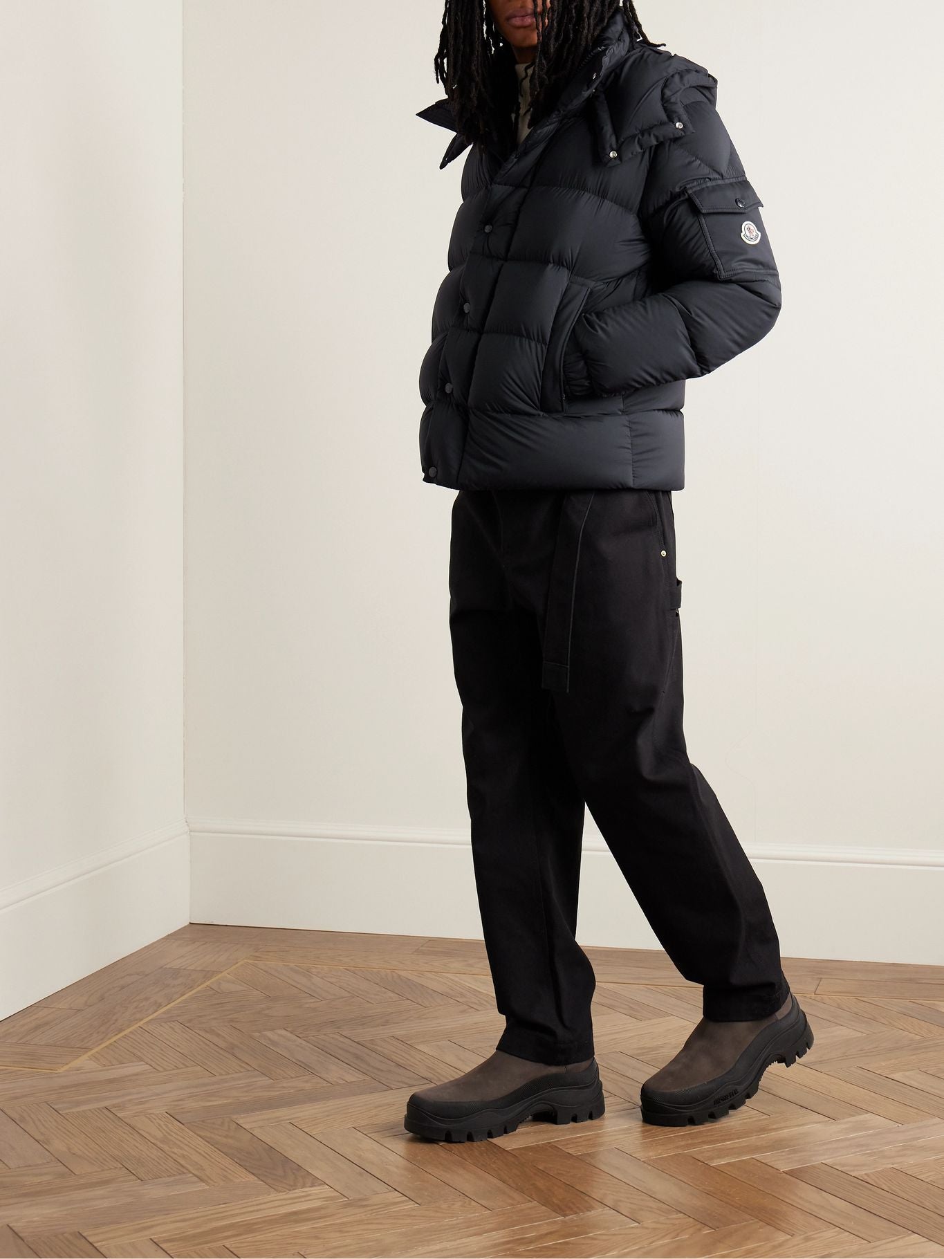 Moncler Vezere Down Jacket - Black