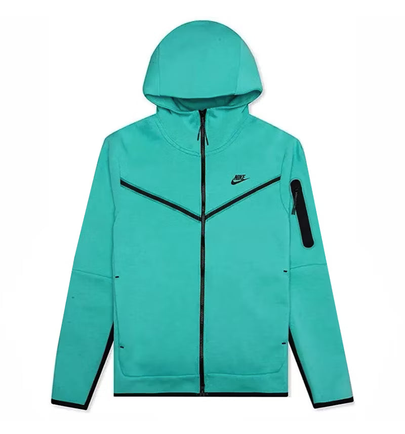 Nike Tech Fleece Hoodie Washed Teal/Black/Black - SS22