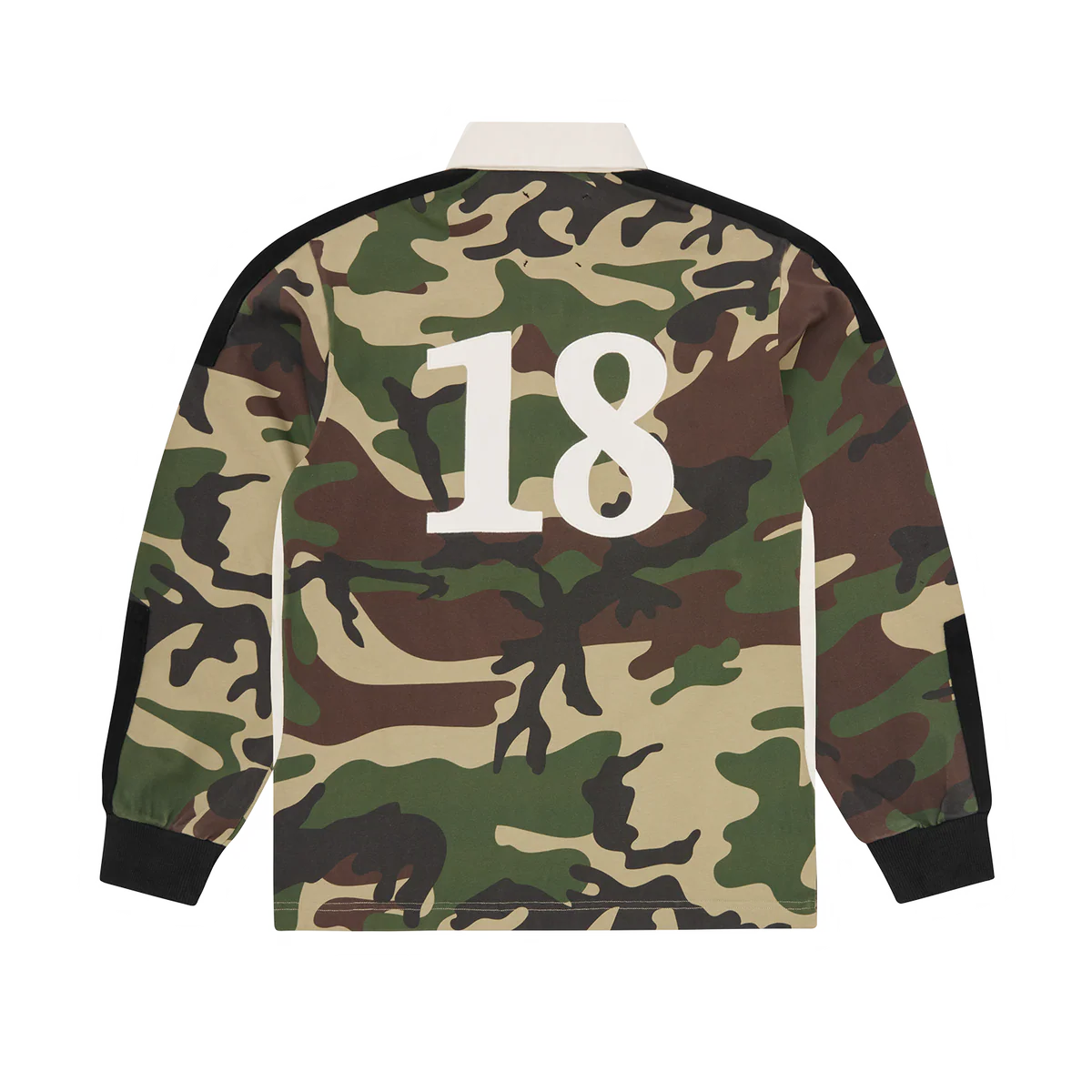 Corteiz PANELLED RUGBY [WOODLAND CAMO]