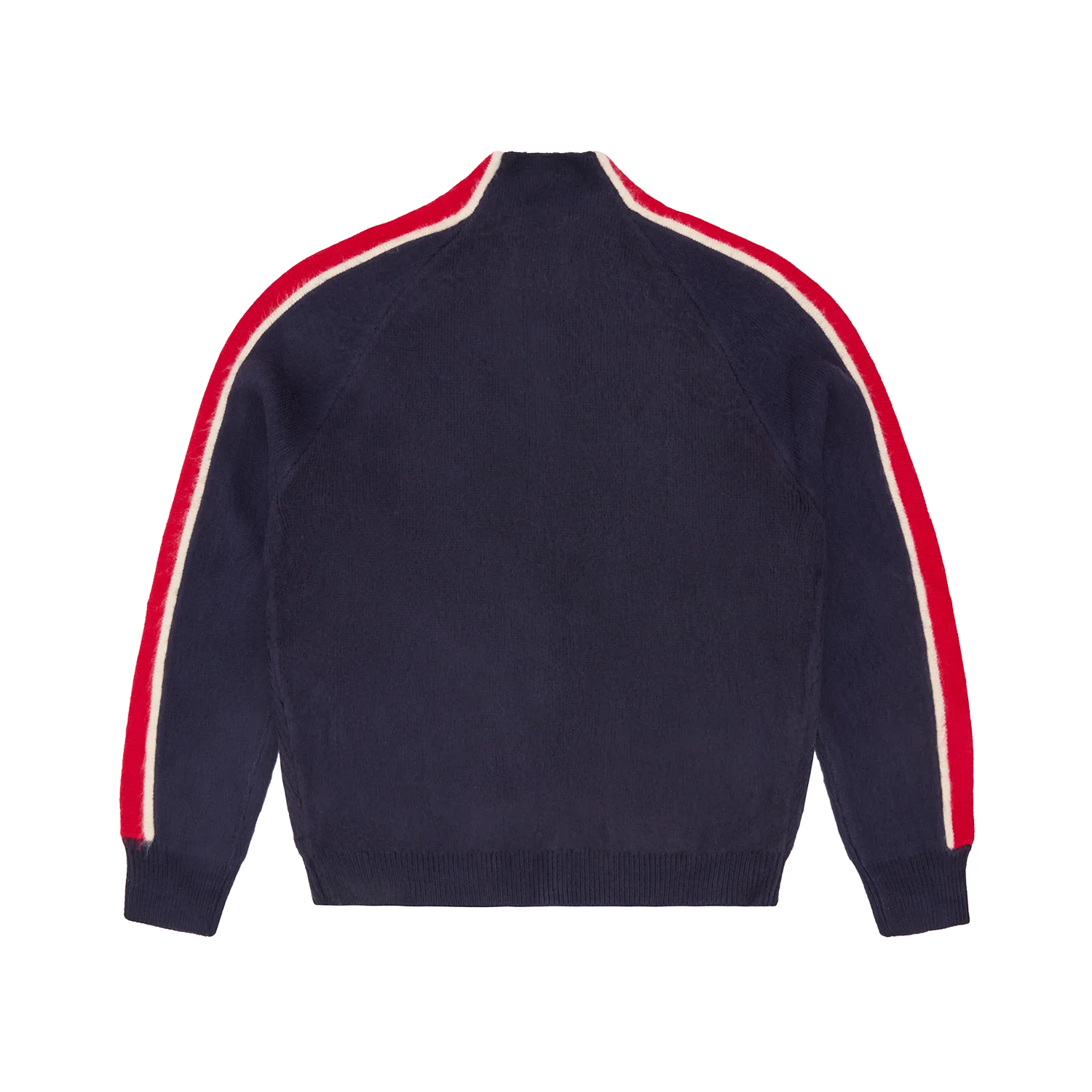 Corteiz MULTI STRIPE KNIT ZIP UP [NAVY]