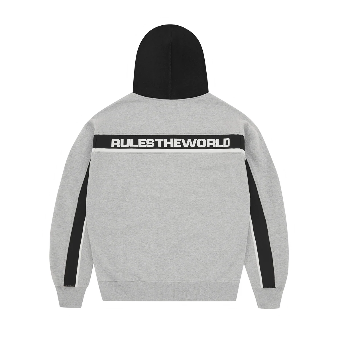 Corteiz RIBBED SPORTEIZ ZIP HOODIE [HEATHER GREY]