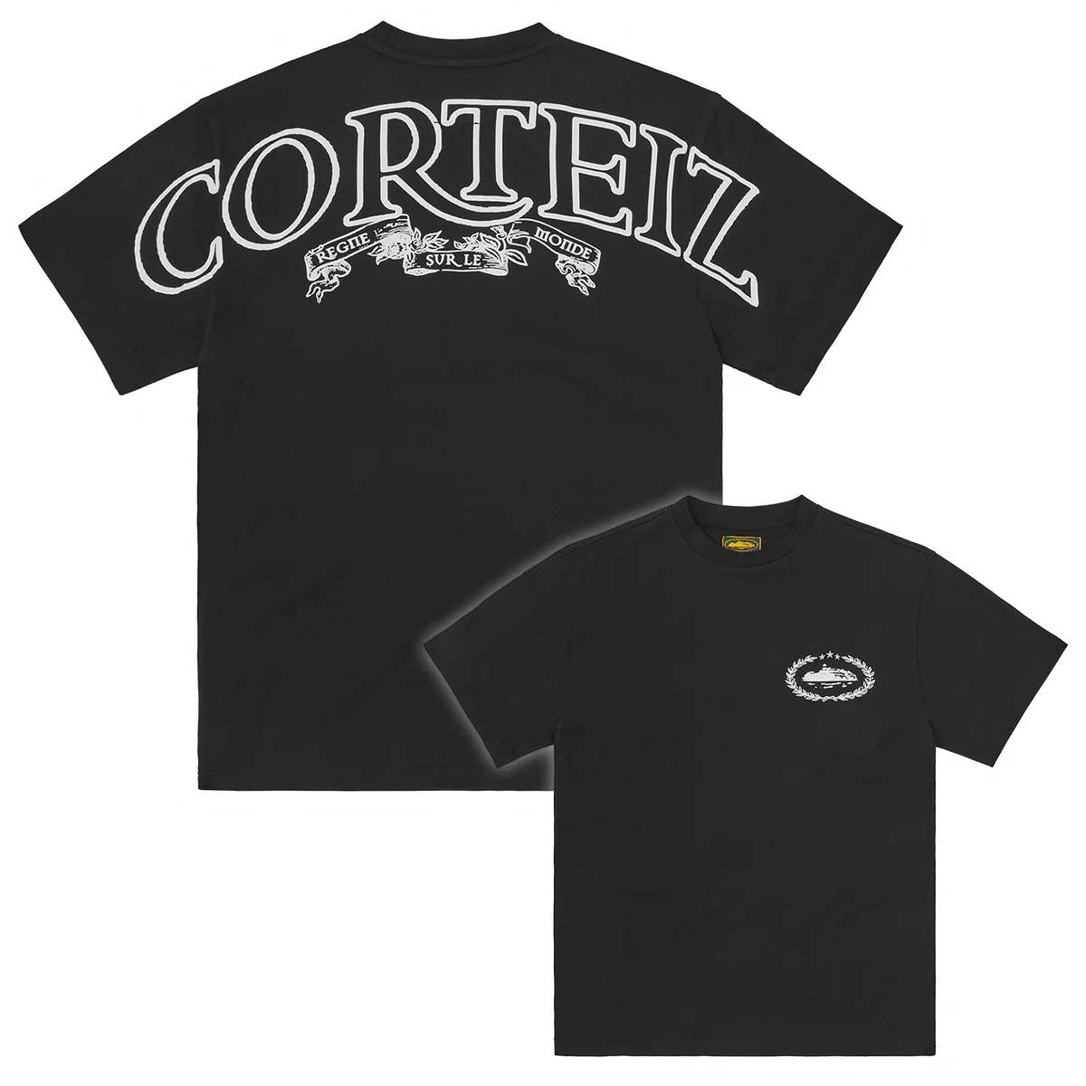 Corteiz ROYALE HEAVYWEIGHT TEE [BLACK]