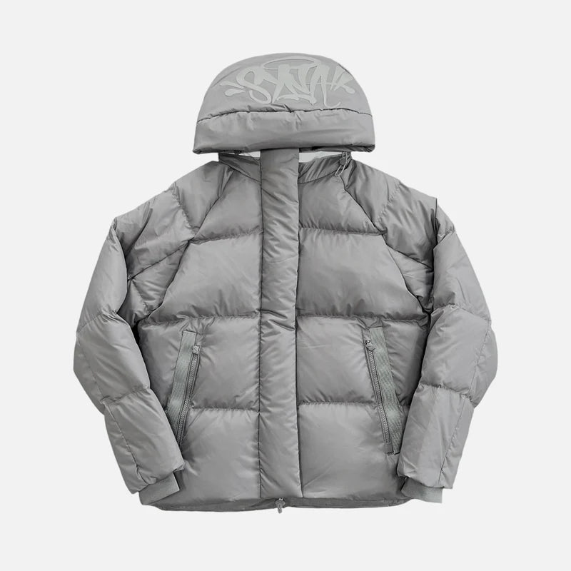 Syna Down Puffer Jacket - Grey