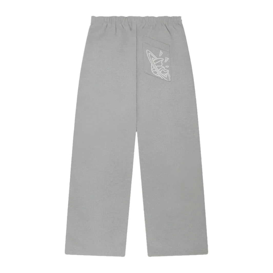 Broken Planet Outer Space Full-Zip Hoodie & Joggers Set - Heather Grey