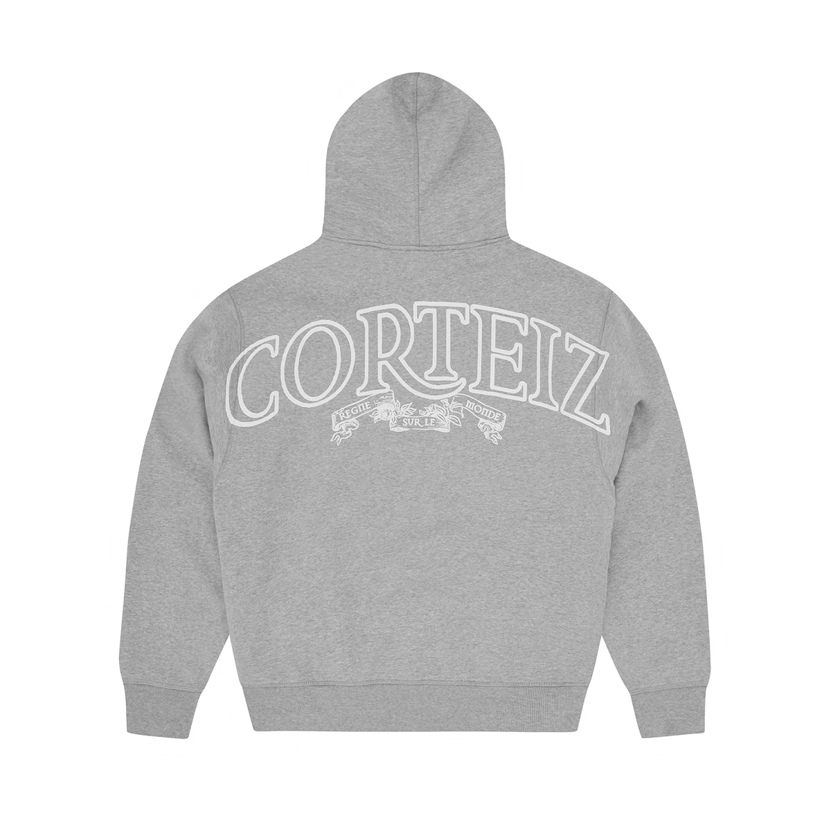 Corteiz SUPERIOR ROYALE ZIP HOODIE [HEATHER GREY]