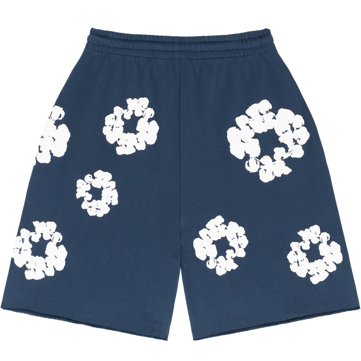 Denim Tears The Cotton Wreath Shorts Navy