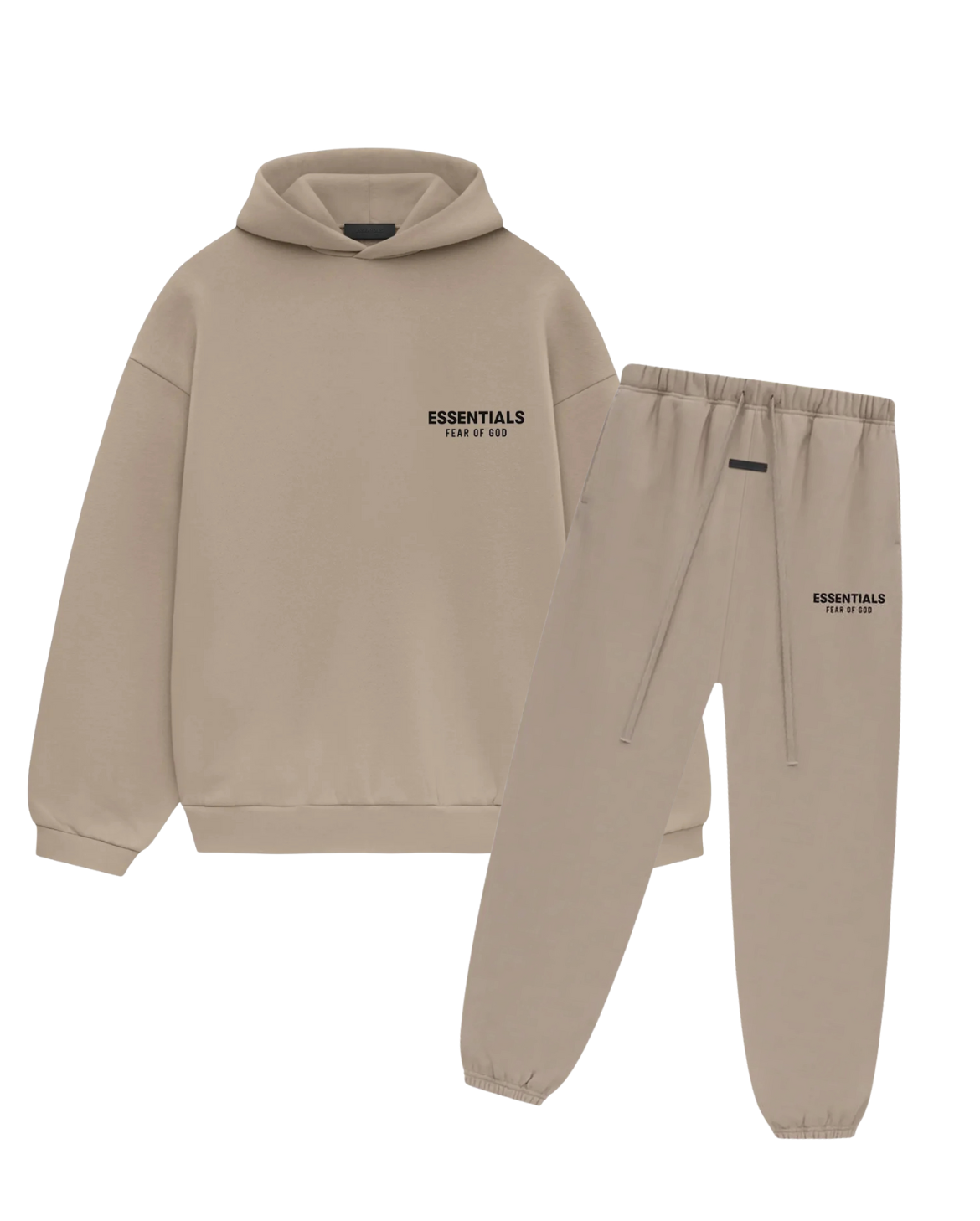 Fear Of God Essentials Fleece Desert Sand Tracksuit (FW24)