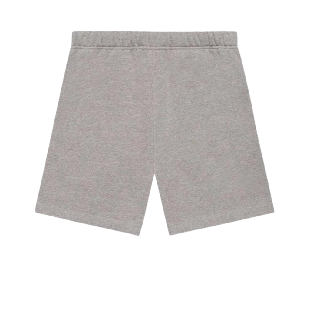 FEAR OF GOD ESSENTIALS DARK HEATHER OATMEAL SHORTS (SS22)