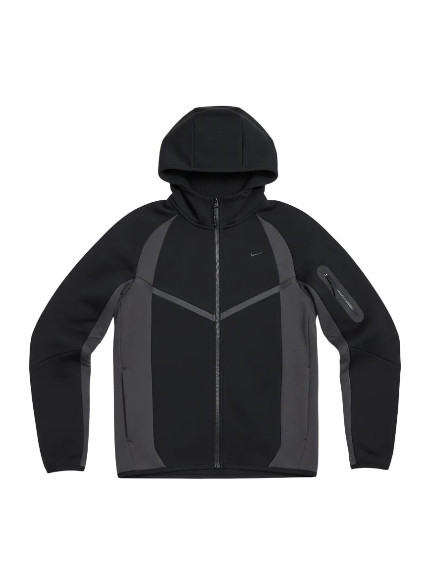 Nike Tech Windrunner Fleece Hoodie Black/Anthracite