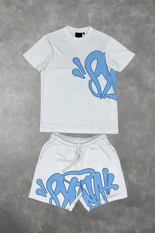 SYNA WORLD BY CENTRAL CEE TWINSET 'WHITE/BLUE'