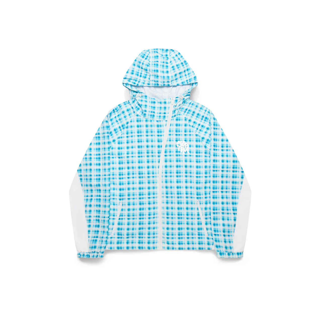 Mertra Asymmetrical Plaid Softshell (Blue)